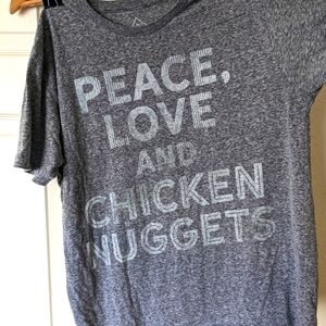 Woman's t-shirt - Chicken Nuggets - Large